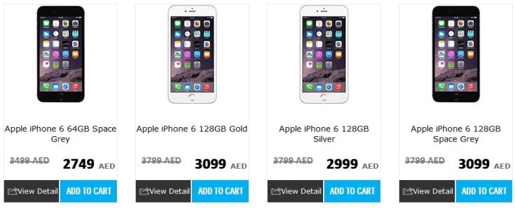 iPhone 6 Price in UAE